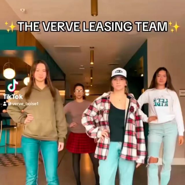 Follow our CLIQUE on TikTok @verve_boise1